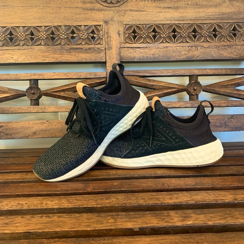 Black New Balance Fresh Foam Cruz Shoes!